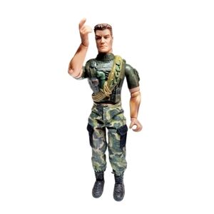 VTG 2003 Lanard Ultra Corps 12 inch Action Figure Army Camo Doll